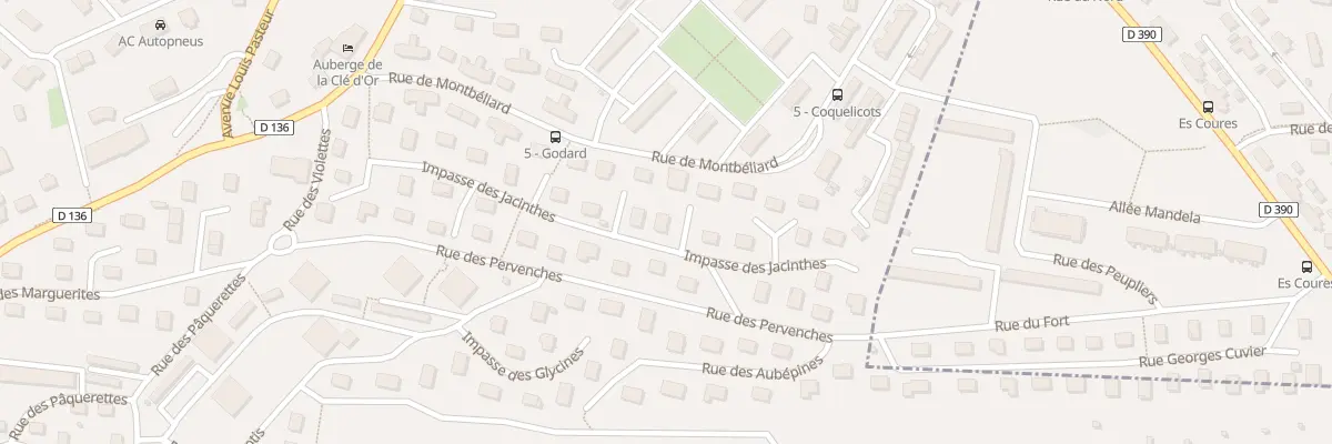 Plan du 20 Imp des Jacinthes à Grand-Charmont