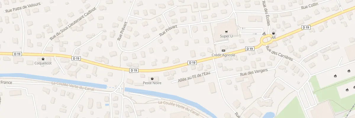 Plan du 78 Rue du Gal de Gaulle à Essert