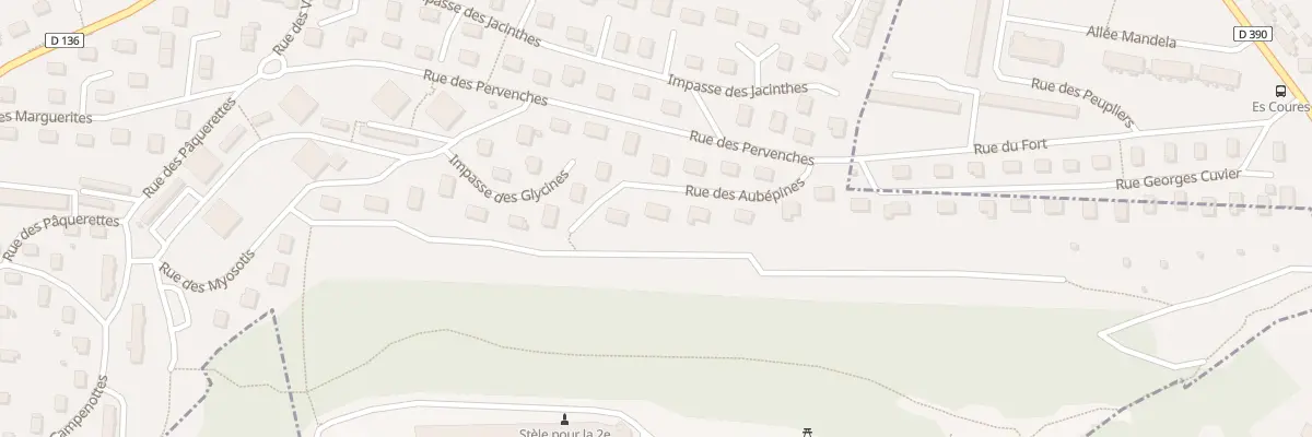 Plan du 9 Imp des Aubépines à Grand-Charmont