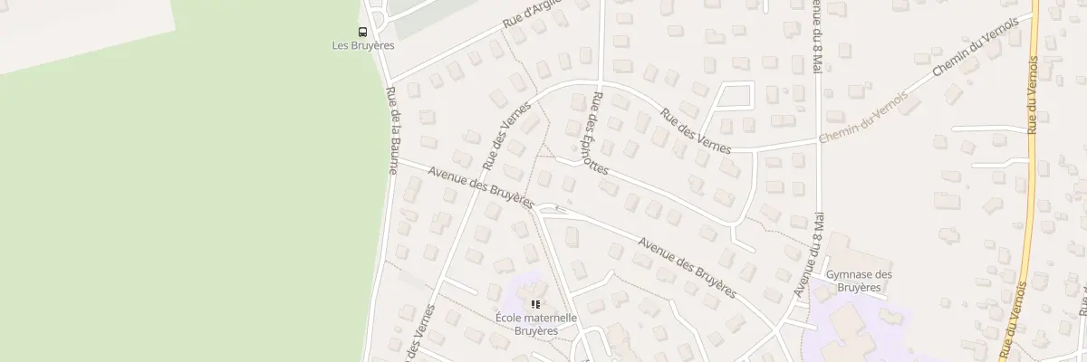 Plan du 23 Rue des Epinottes à Valentigney