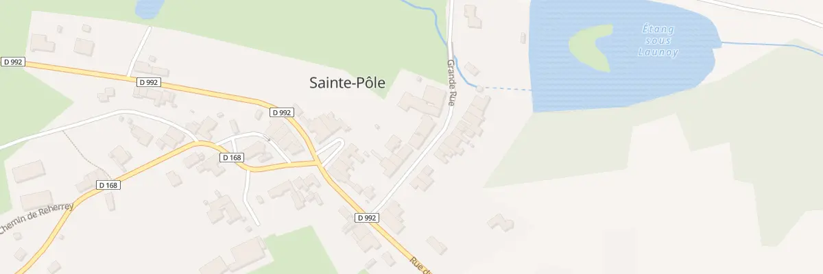 Plan du 8 Grande Rue à Sainte-Pôle