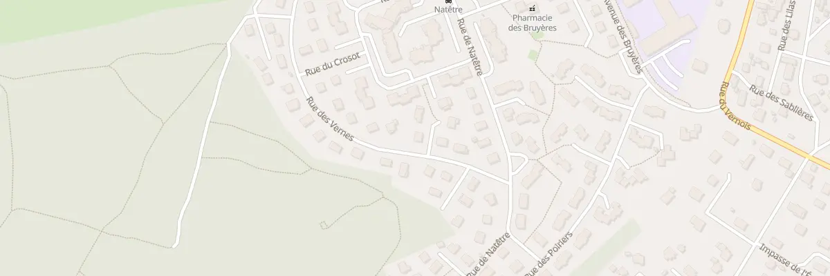 Plan du 61 Rue des Vernes à Valentigney