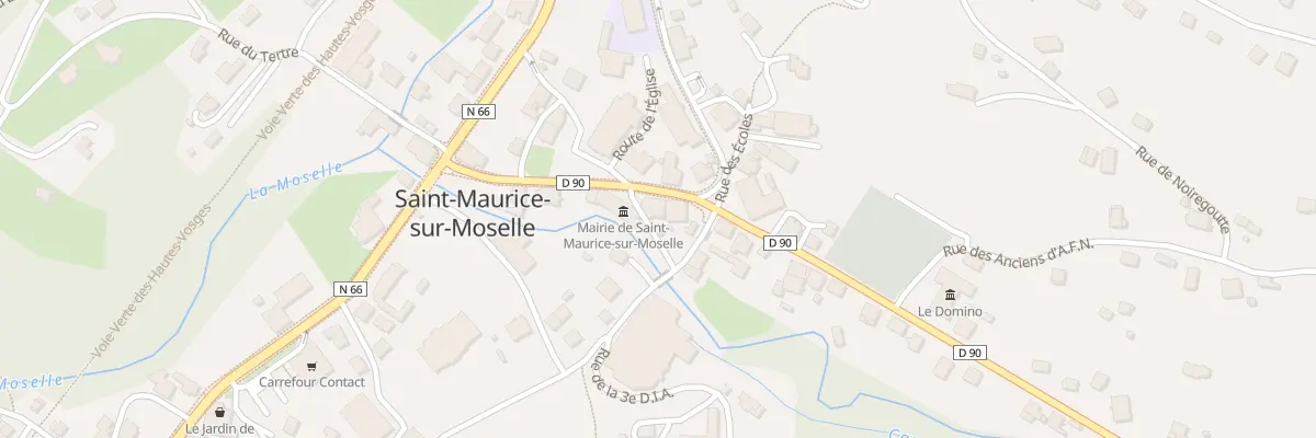Plan du 10 Rue du Premier Morvan à Saint-Maurice-sur-Moselle