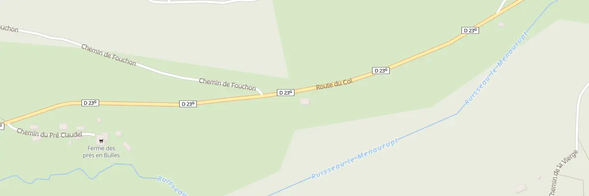 Plan du 32 Rte du Col à Sapois