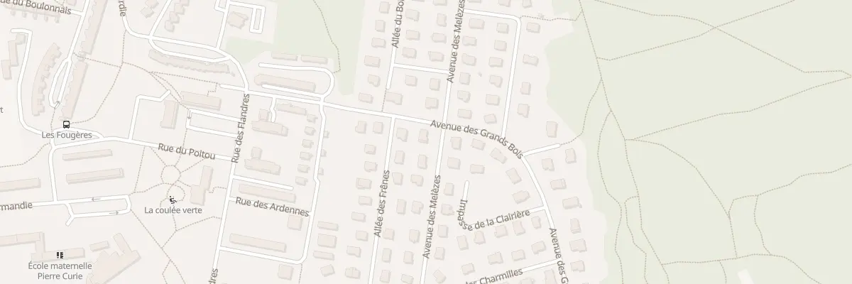 Plan du 27 Av des Mélèzes à Grand-Charmont