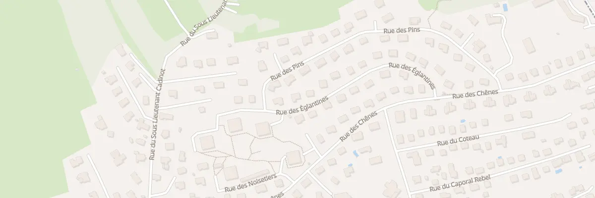 Plan du 22 Rue des Eglantines à Essert