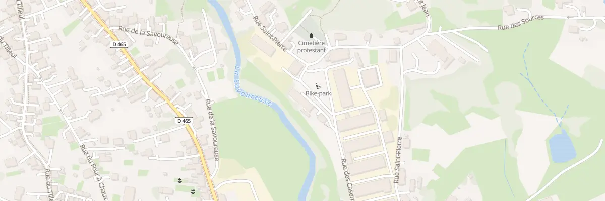Plan du 15 Rue des Casernes à Giromagny