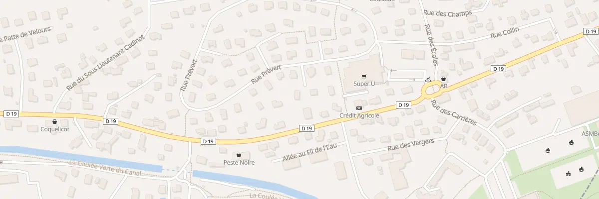 Plan du 13A Rue Prevert à Essert