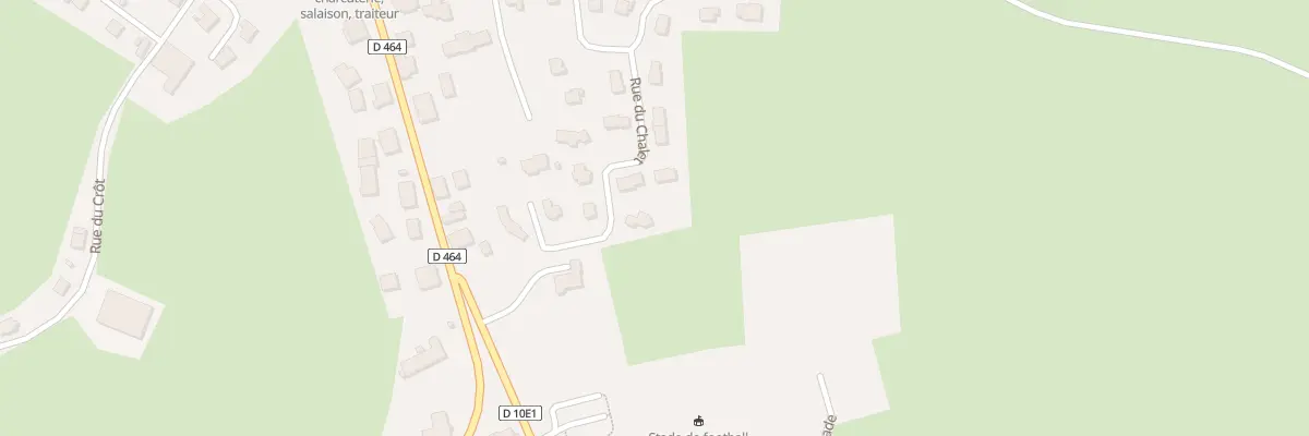 Plan du 55 Rue du Chalet à Charquemont