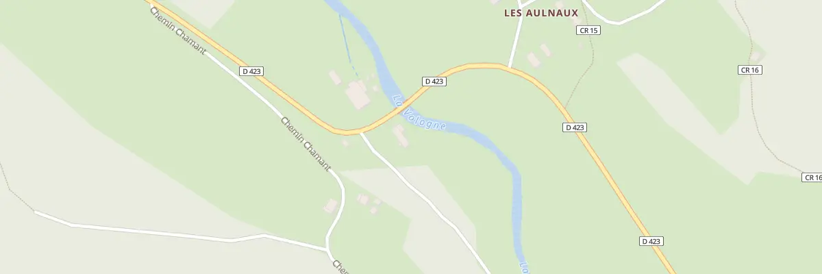 Plan du 1806 Rte des Evelines à Granges-Aumontzey