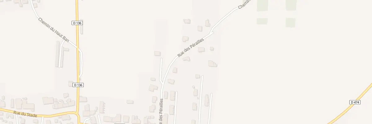 Plan du 6 Rue des Pérailles à Grand-Charmont