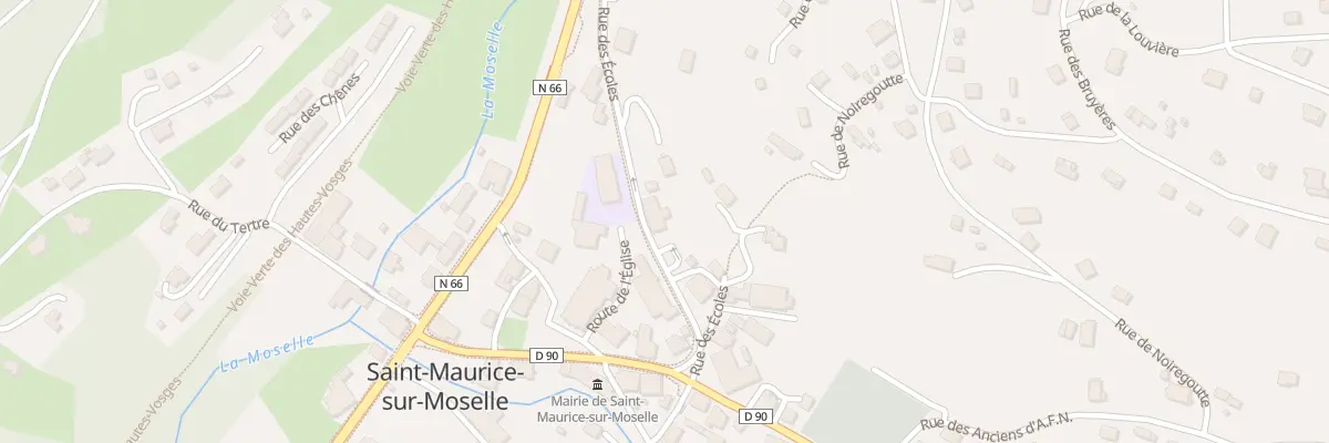 Plan du 12 Rue des Ecoles à Saint-Maurice-sur-Moselle