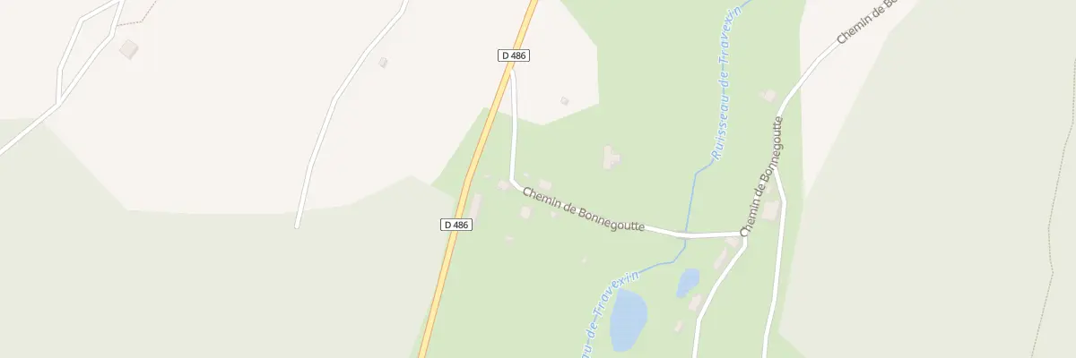 Plan du 8 Che de Bonnegoutte à Cornimont