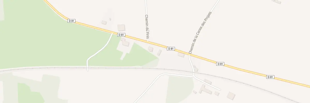 Plan du 1722 Rte de la Houssière à Biffontaine
