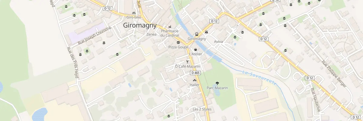 Plan du 10 Pl des Mineurs à Giromagny