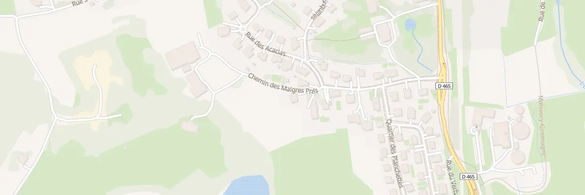 Plan du 16 Rue des Fougerets à Giromagny