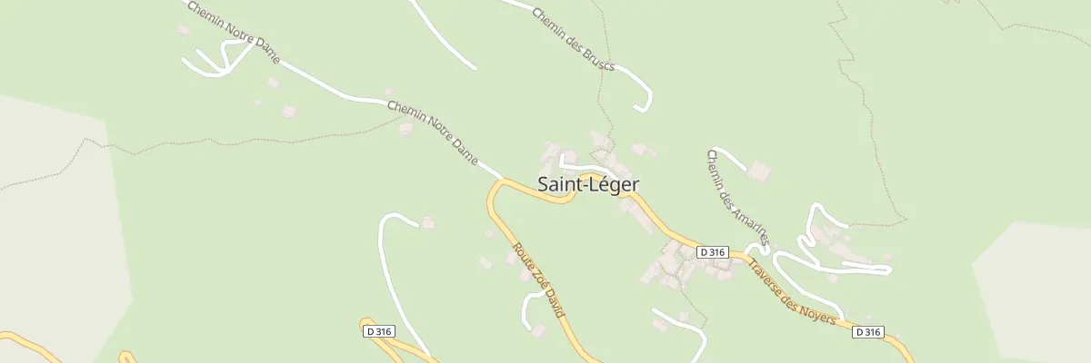 Plan du 5009 L’Eglise à Saint-Léger