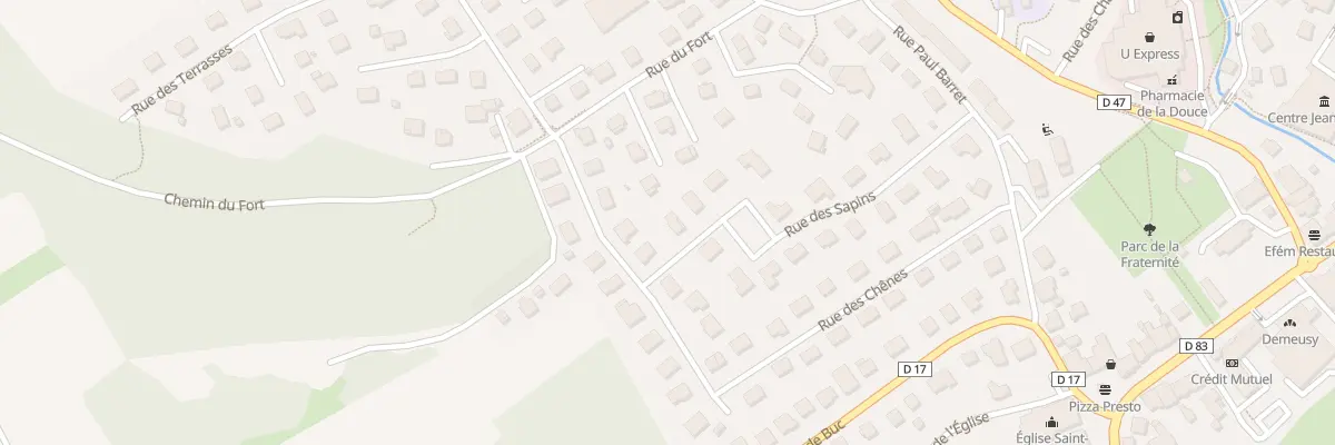 Plan du 18 Rue des Sapins à Bavilliers