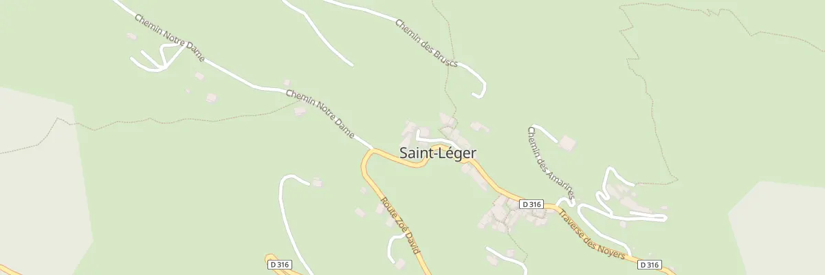 Plan du 5054 L’Eglise à Saint-Léger