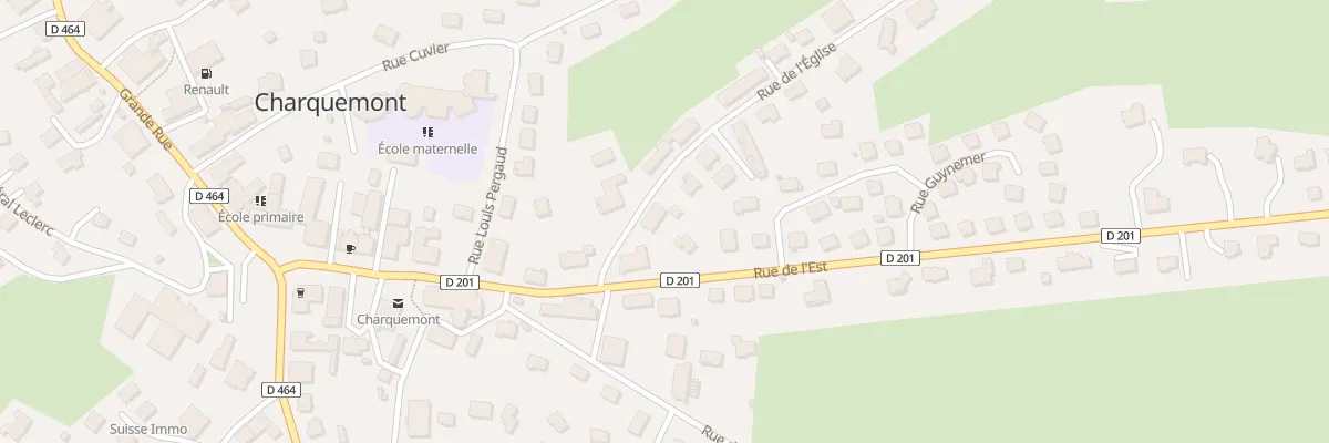 Plan du 10 Rue de l’Eglise à Charquemont
