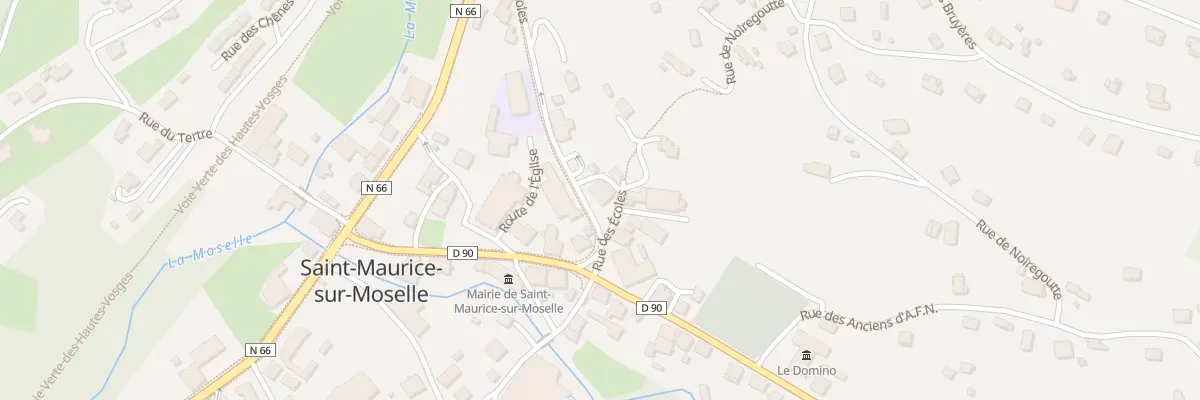Plan du 8 Rue des Ecoles à Saint-Maurice-sur-Moselle