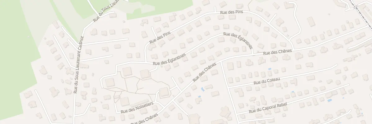 Plan du 11 Rue des Eglantines à Essert