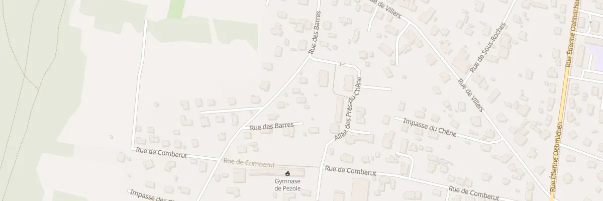 Plan du 17 Rue des Barres à Valentigney