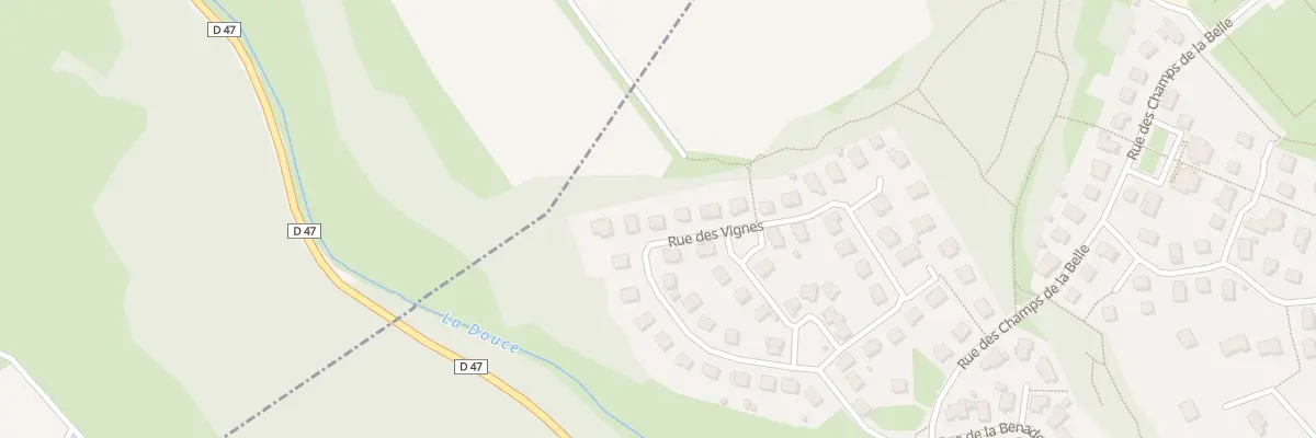 Plan du 50 Rue des Vignes à Bavilliers
