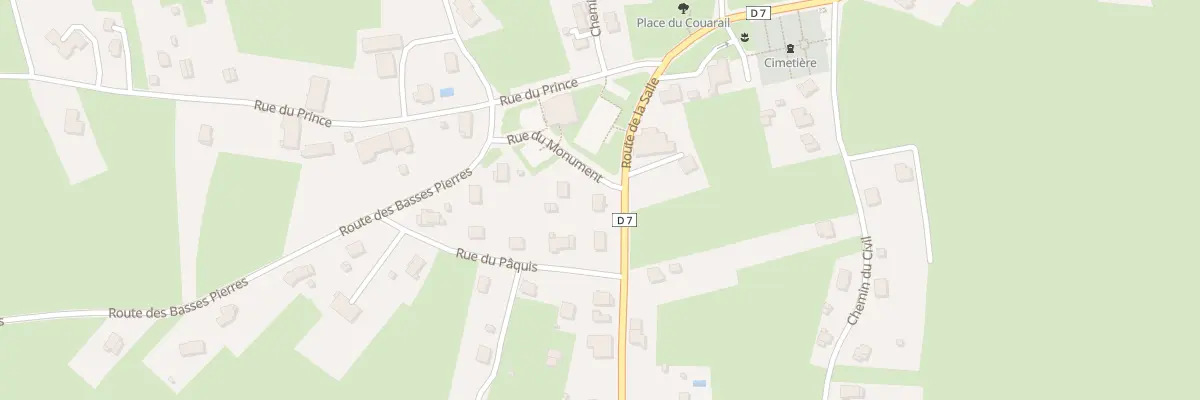 Plan du 458 Rte de la Salle à Saint-Remy