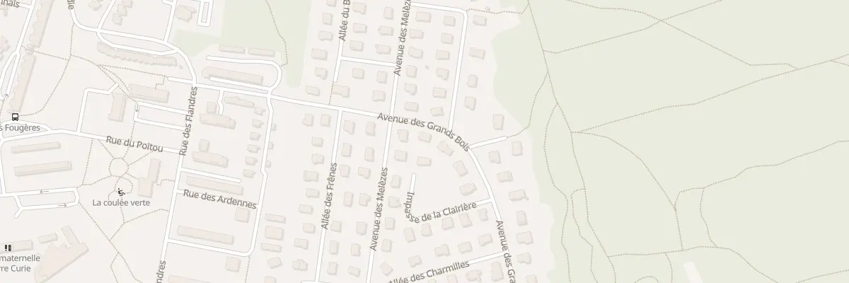 Plan du 19 Av des Grands Bois à Grand-Charmont