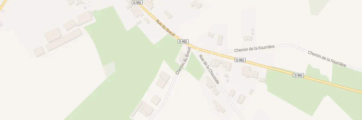 Plan du 1 Rue de la Chaussée à Sainte-Pôle