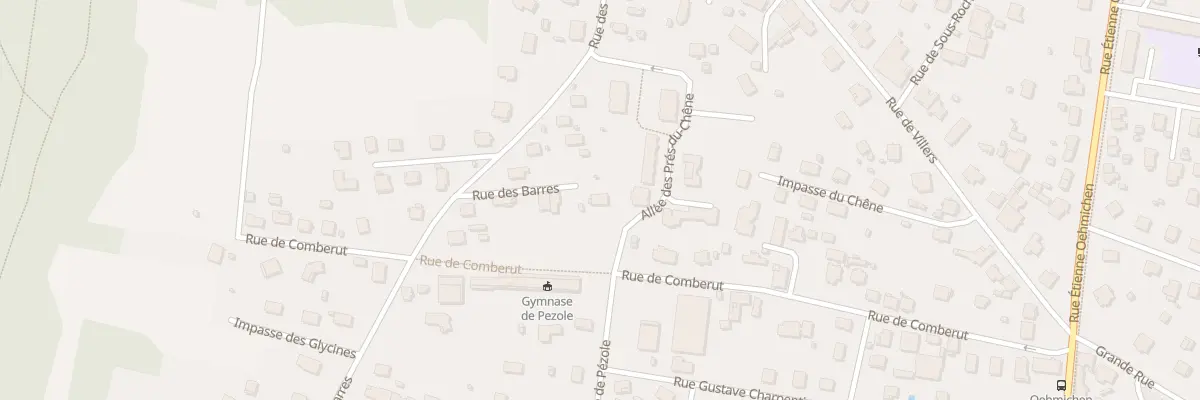 Plan du 25B Rue des Barres à Valentigney
