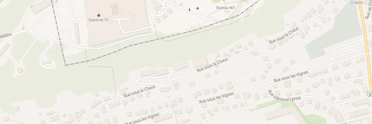 Plan du 49 Rue sous la Chaux à Sochaux