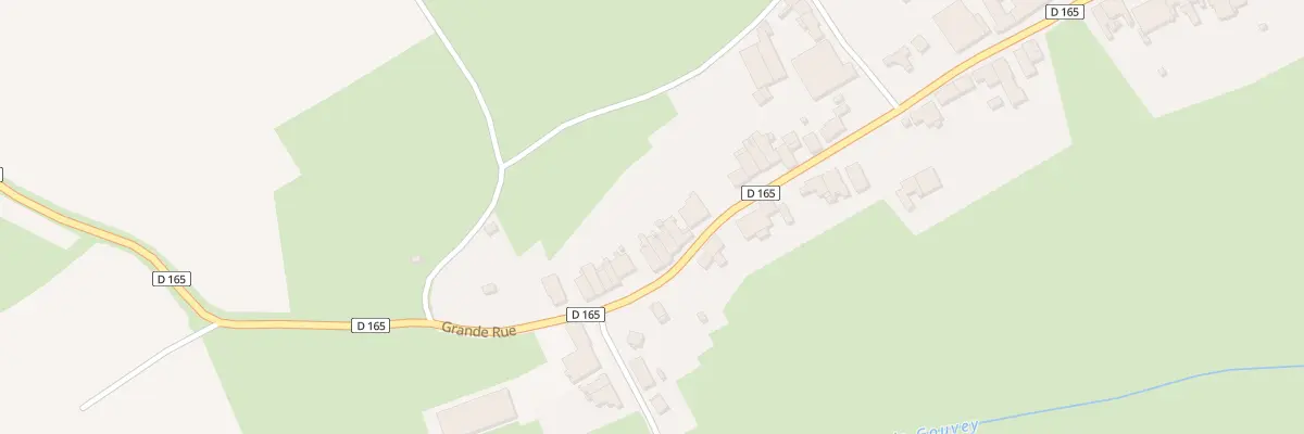 Plan du 73 Grande Rue à Ancerviller