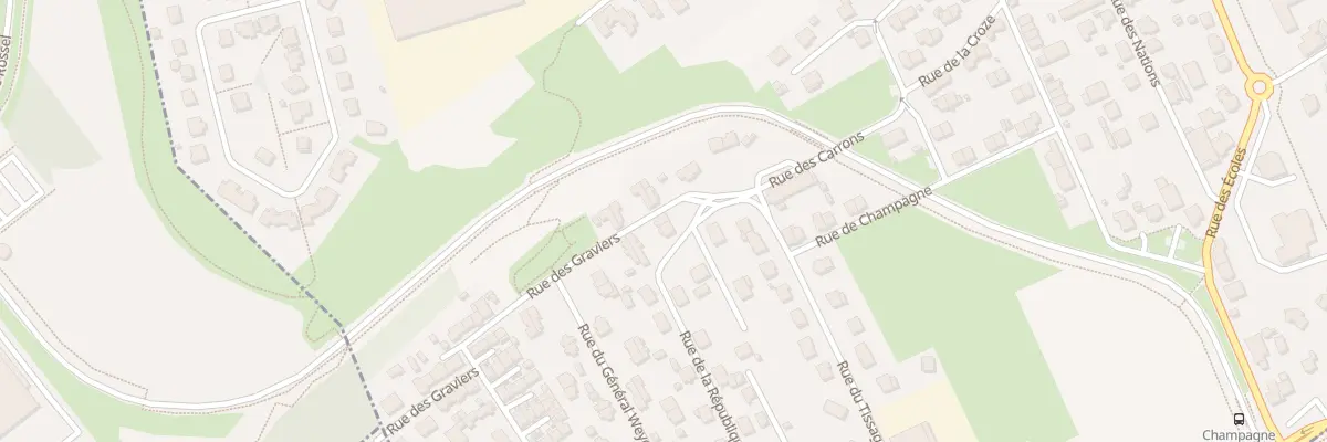 Plan du 78 Rue des Graviers à Exincourt