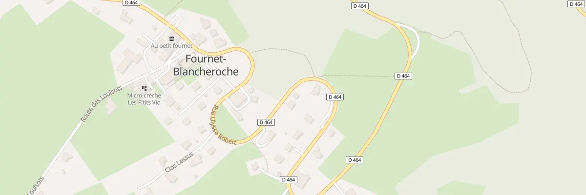 Plan du 6 Rue Ulysse Robert à Fournet-Blancheroche