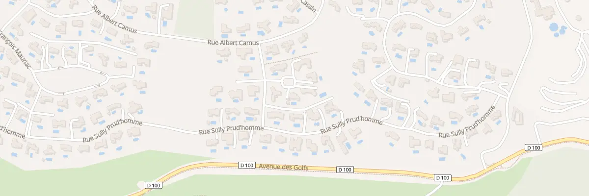 Plan du 54 Pl Jean Paul Sartre à Saint-Raphaël