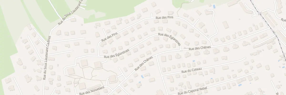 Plan du 7 Rue des Eglantines à Essert