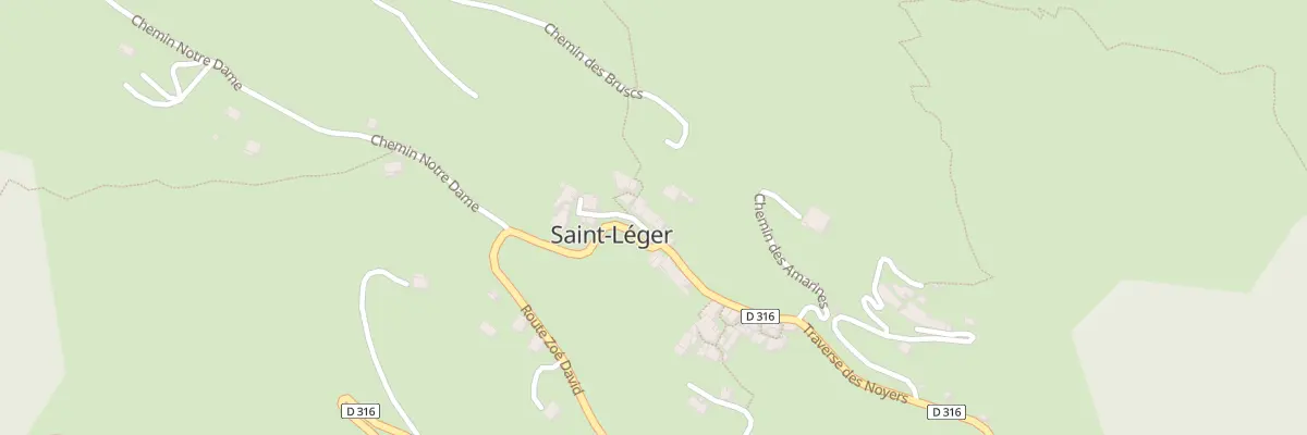 Plan du 5056 Le Village à Saint-Léger