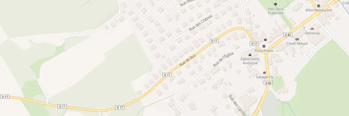Plan du 28 Rue de Buc à Bavilliers