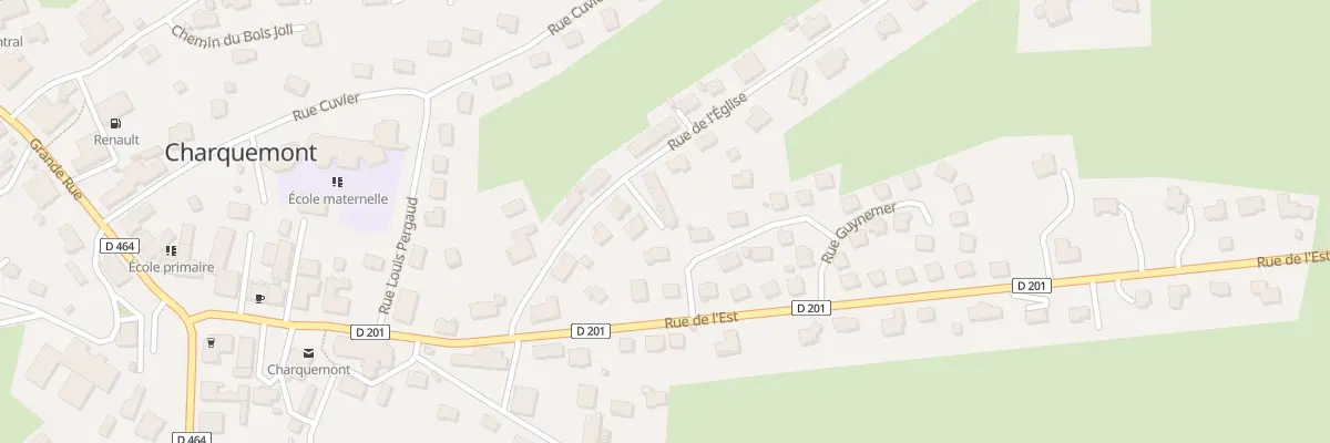Plan du 12B Rue de l’Eglise à Charquemont