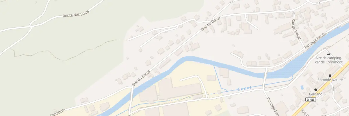 Plan du 65 Rue du Daval à Cornimont