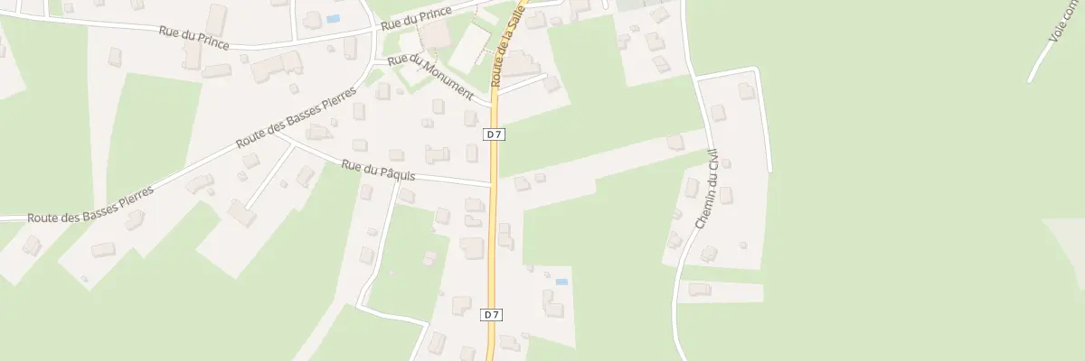 Plan du 521 Rte de la Salle à Saint-Remy