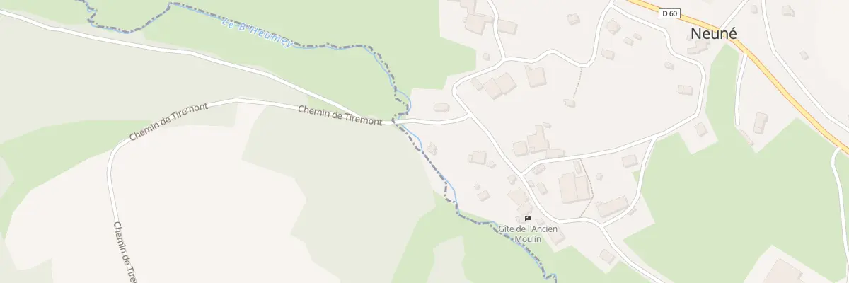 Plan du 17 Neune village à Vienville