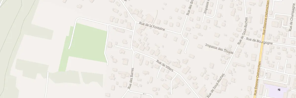 Plan du 48B Rue de Villers à Valentigney