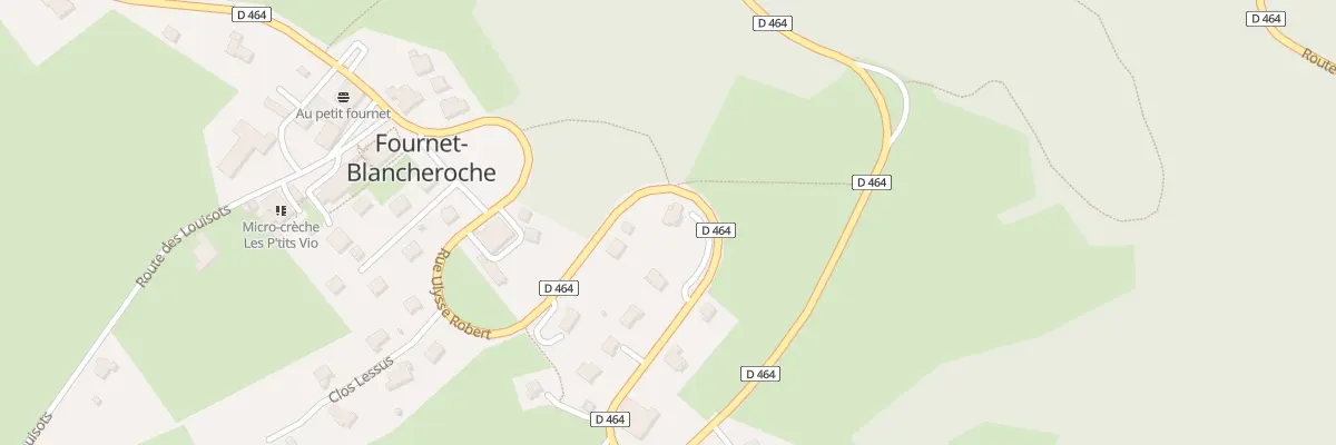 Plan du 8 Rue Ulysse Robert à Fournet-Blancheroche