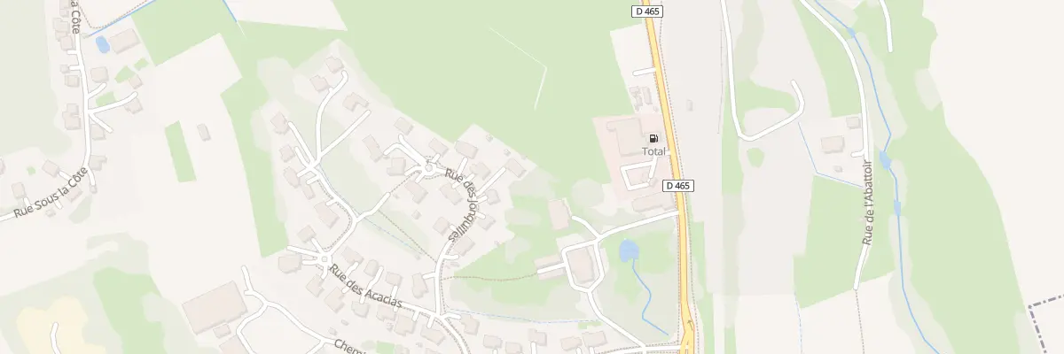 Plan du 2 Rue des Fougerets à Giromagny