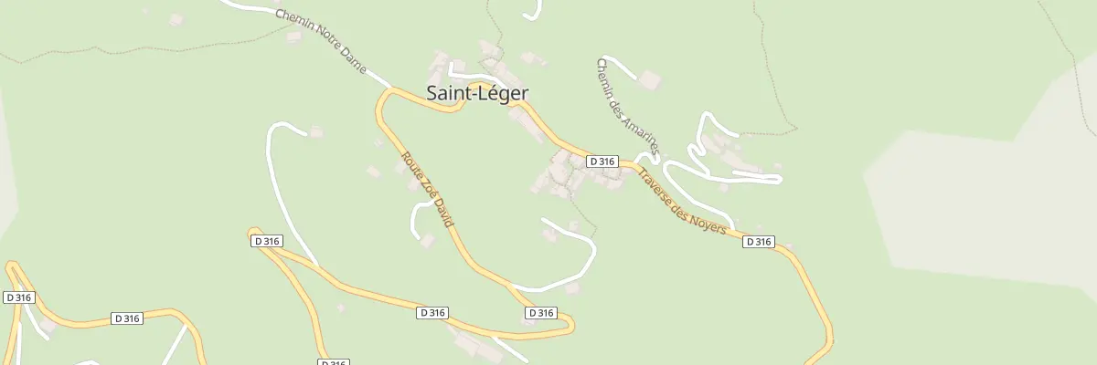 Plan du 5039 Le Village à Saint-Léger