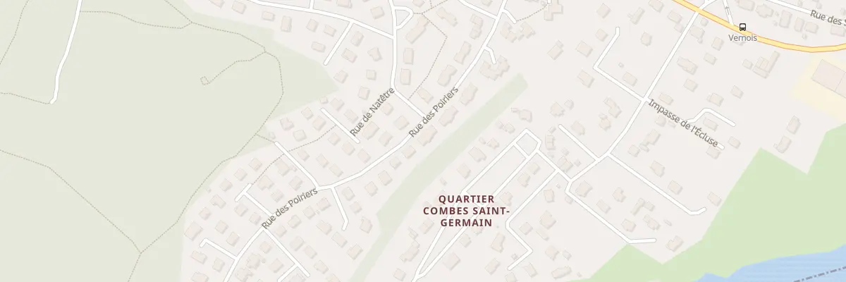 Plan du 23 Rue des Poiriers à Valentigney
