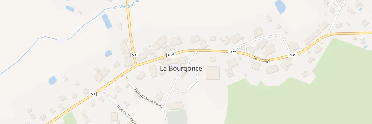 Plan du 30 Rte de la Gde Basse à La Bourgonce